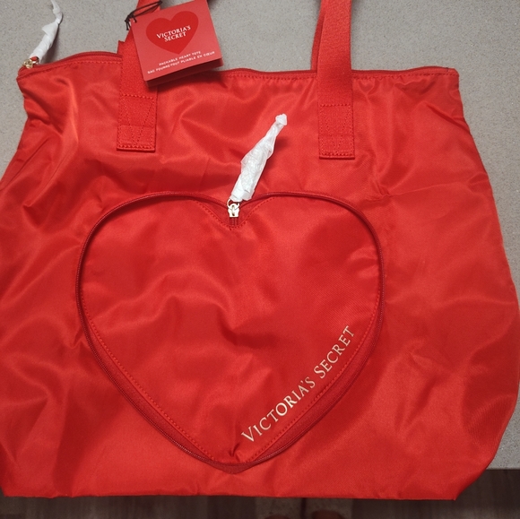 Victoria's Secret Handbags - NWT Victoria's Secret Heart Tote